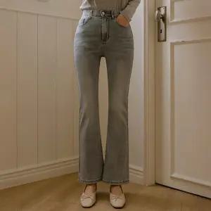 입체패턴 스판데님 부츠컷진(숏/롱)