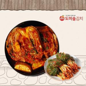 [도미솔] 사랑채포기김치5kg+파김치1kg