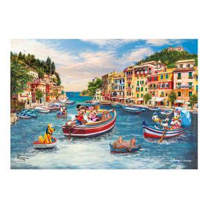 DIY 보석십자수 디즈니 이탈리아의 미키와 미니 40x50cm 캔버스형