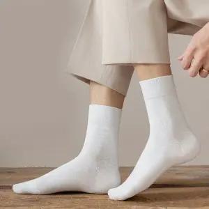 [10켤레 세트] 남성 포시즌 베이직 중목양말