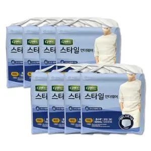 디펜드 스타일 언더웨어 성인 팬티 기저귀 패드 남성 파워 중형 9매x8팩