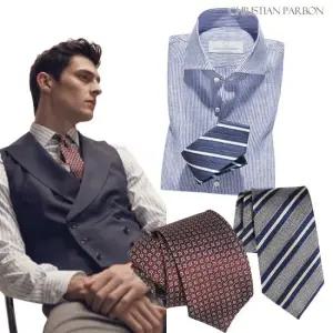 [크리스티안파본] 에그몬트 덴디슬림 남성 자동 넥타이 컬랙션