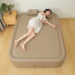 휴고 이중공간지 에어매트 DWF 휴대용 캠핑매트 야외 매트리스 HMAXAIR M2-25 M2-40 내장펌프