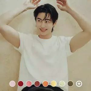 025530 코튼저지 라운드넥 반팔티