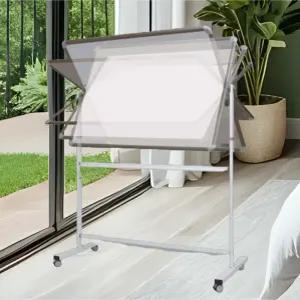 자석 화이트보드 양면 이동식칠판 자석보드 1800X900