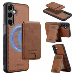 [데켄스]갤럭시 S26 S25 S24 S23 S22 S21 울트라 플러스 FE 분리형 카드지갑 스탠딩 맥세이프 가죽 케이