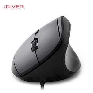 아이리버 항균처리 컴팩트 EV100 항균 유선 버티컬 마우스 블랙