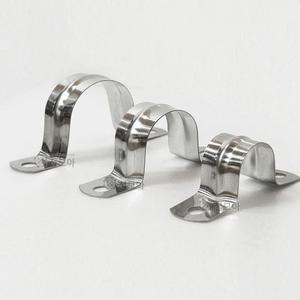 스테인레스 SUS 304 새들 파이프 배관 전선 고정용 벽고정 15A 20A 25A 양새들