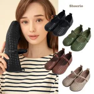 3월 단한번 생방송 [슈리오] 소가죽 위빙 컴포트 로퍼 (4cm 히든 키높이)