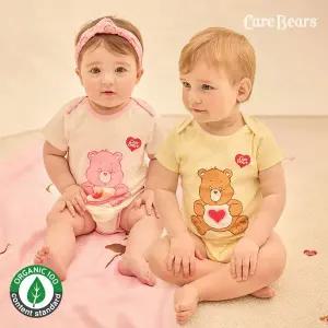 [보리보리/케어베어]케어베어즈베이비 오가닉 반팔 아기바디수트