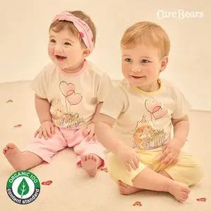 [보리보리/케어베어]케어베어즈베이비 오가닉아기내의세트