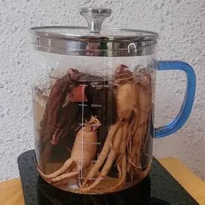 국내최초 인덕션 가스렌지 겸용 도도 약탕기 더존쿡 유리주전자 통유리 2.5L 국산 차탕기 인삼 홍삼 대추 상황 영지버섯 쌍화차 십전대보