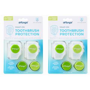 닥터텅스 칫솔 살균기 소독기 휴대용 케이스 그린 2개