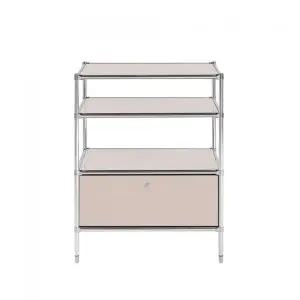 더원 모듈 장식장 - 그레이 인테리어 포인트 다용도 서랍장 수납장