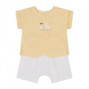 아가방 TC01 여름 베른체크나시5부상하(YELLOW)_  01S323002