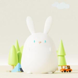 투랩 말랑토끼 LED 무드등 침대조명 침실 캐릭터 타이머 토끼무드등