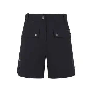 [팬텀][팬텀골프] 여성 스냅 포인트 밴딩 숏팬츠 221E2PS153_NA_GN