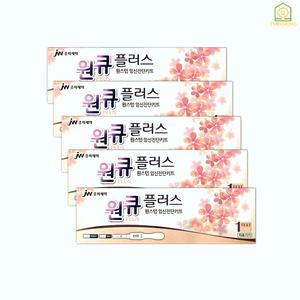 [정품] JW중외제약 원큐플러스 원스텝 임신진단키트 x 5개