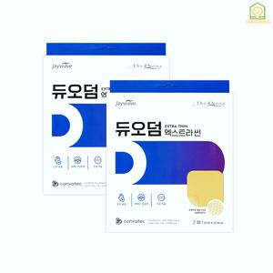 [정품] 콘바텍 듀오덤 엑스트라 씬 9.5 x 9.7cm 4매