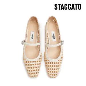 [롯데백화점]스타카토 [정상가309,000원 마지막사이즈 단독파격가] 여성메리제인 WEAV02_25S_EWV04BEIAPR