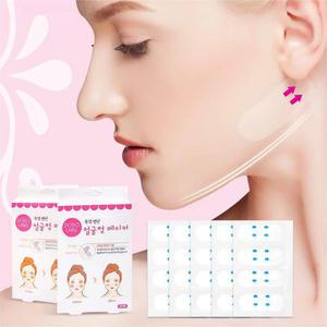 모든 리프팅 테이프 이중 턱 투명 턱살제거 브이라인 밴드 스티커 얼굴형 메이커