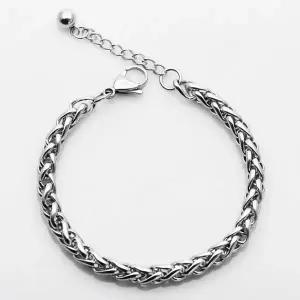 [하프클럽/]써지컬스틸 드래곤본 체인팔찌(3mmx18cm)