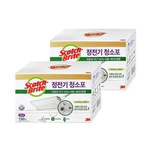 3M 정전기 청소포 표준형 150매 x 2개 / 밀대청소포 리필