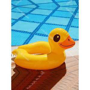 미니 튜브 어린이 수영 링 키즈 수영장 플로팅 유니콘 만화 중대형 어린이 2세 - 8세