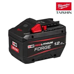 밀워키 M18 FB12 FORGE 리튬이온 배터리 18V 12.0Ah 잔량표시 초고속충전