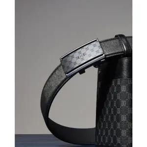 [NS홈쇼핑]DBBE5F711 닥스 [자동벨트] 블랙 루이스 DD패턴 무광버클 소가죽 자동벨트..