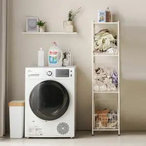 [에픽트리]보니타 스텐드거치형 3단 철제 빨래바구니 리뉴얼(무배)