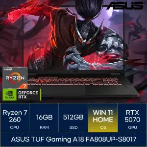 ASUS TUF Gaming A18 FA808UP-S8017 (WIN11)_마우스+장패드+백팩증정 AN