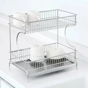 [까사마루]로긴 모니카 2단 미니 식기건조대