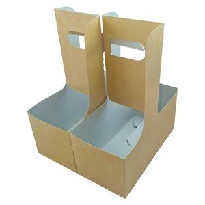 튼튼한 2구 커피캐리어 컵캐리어 무지 (200개입)