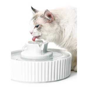 강아지 고양이 자동 정수 절전형 제품 순환 반려동물 급수기 도자기