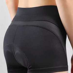 블랙 패딩 이너 반바지 자전거 사이클링 여성용 제품 팬츠 통기성