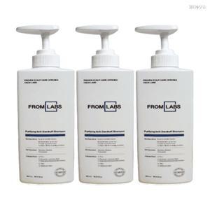 프롬랩스 트러블케어 모든모발 퓨리파잉 비듬개선 지성 샴푸 500ml 3개