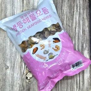 실속 해물믹스 해물모듬 냉동 600g 2팩