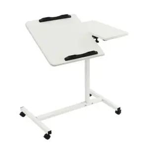 이동식 테이블 화이트 소파 탁자 책상 소형 각도조절 거실 소파 침실