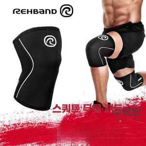 리밴드 무릎보호대 크로스핏 헬스 니슬리브 제품 스쿼트 블랙 3mm