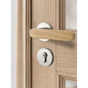 방문 손잡이 인테리어 원목 침실 제품 현관문 설비 핸들 교체 안방 실내 잠금 나무 문고리