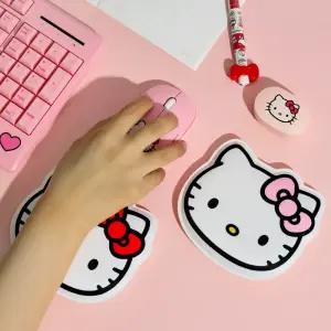 헬로키티 키보드 마우스 손목보호 쿠션