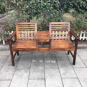 2인용 테라스 정원용 펜션 체어 등받이 야외의자 제품 야외 의자