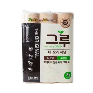 그루 데코 3겹화장지 33Mx30롤