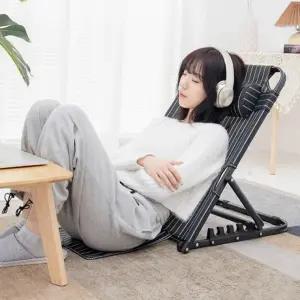 접이식 각도조절 그라운드 캠핑 체어 좌식의자