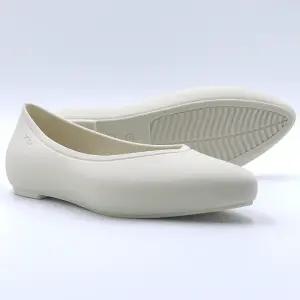 크록스 여성 브루클린 포인티드 플랫 스투코 베이지 210169-160