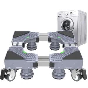 세탁기 발 받침 패드 소음 진동 방지 고정 지지대 냉장고