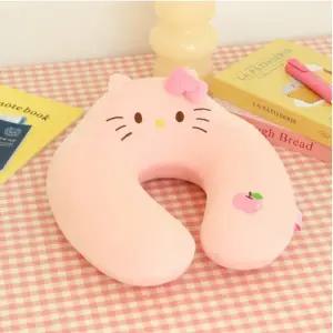 헬로키티 트래블 메모리폼 목베개 목쿠션C84106