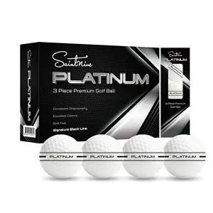 [캘러웨이]세인트나인 플래티넘 3피스 시그니처 블랙라인 고반발 저압축 골프공 12구