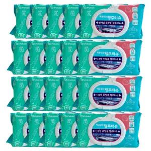 기본에 세균닦는 행주티슈 80매 x 20팩 / 써클